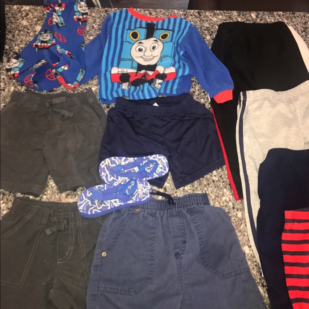 3t shorts, pajamas, sweat pants bundle