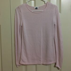 Light pink lightweight sweater