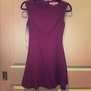 French Connection Maroon Dress