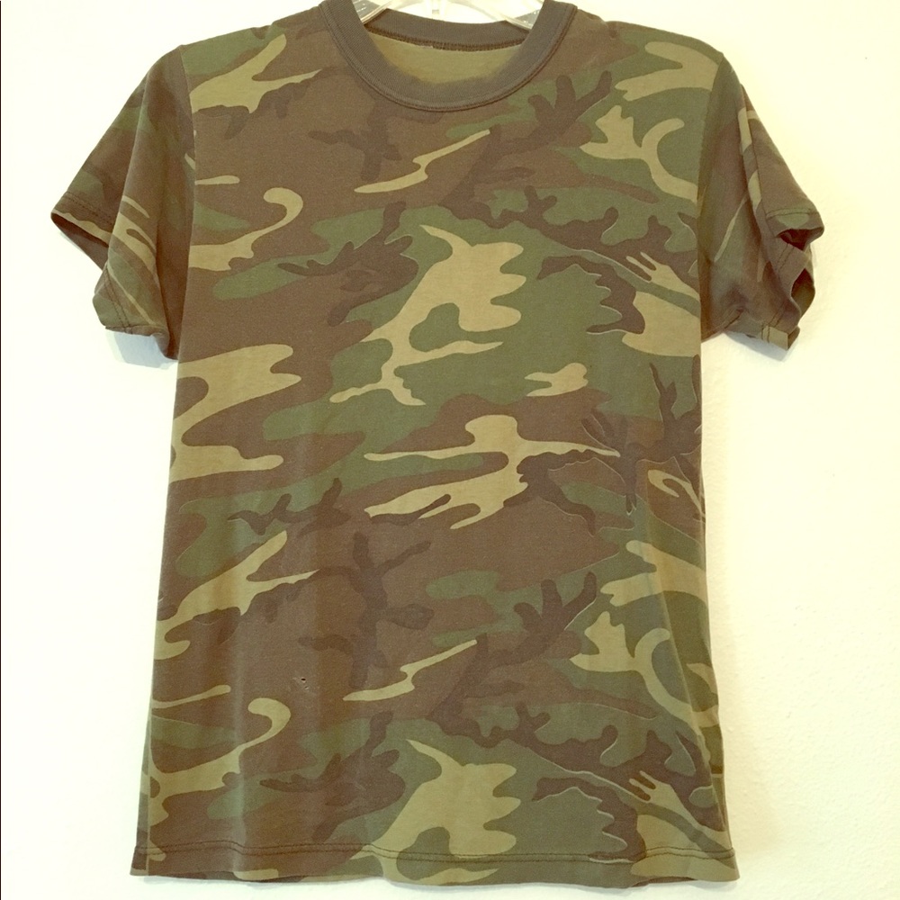 Vintage camo tee