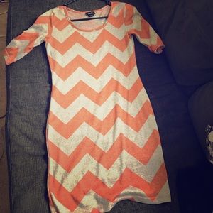Rue 21 chevron bodycon