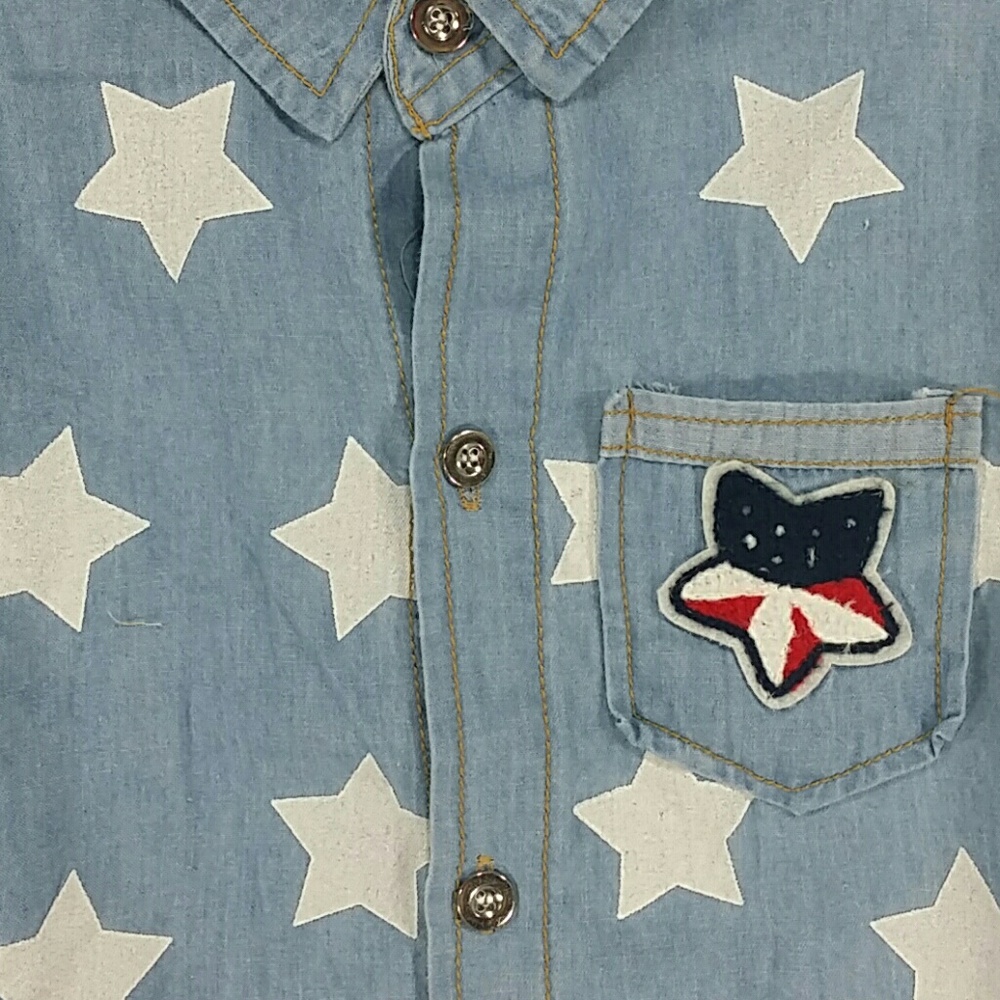 SALE***American Stars Denim Shirt. Kids :) - Picture 3 of 5