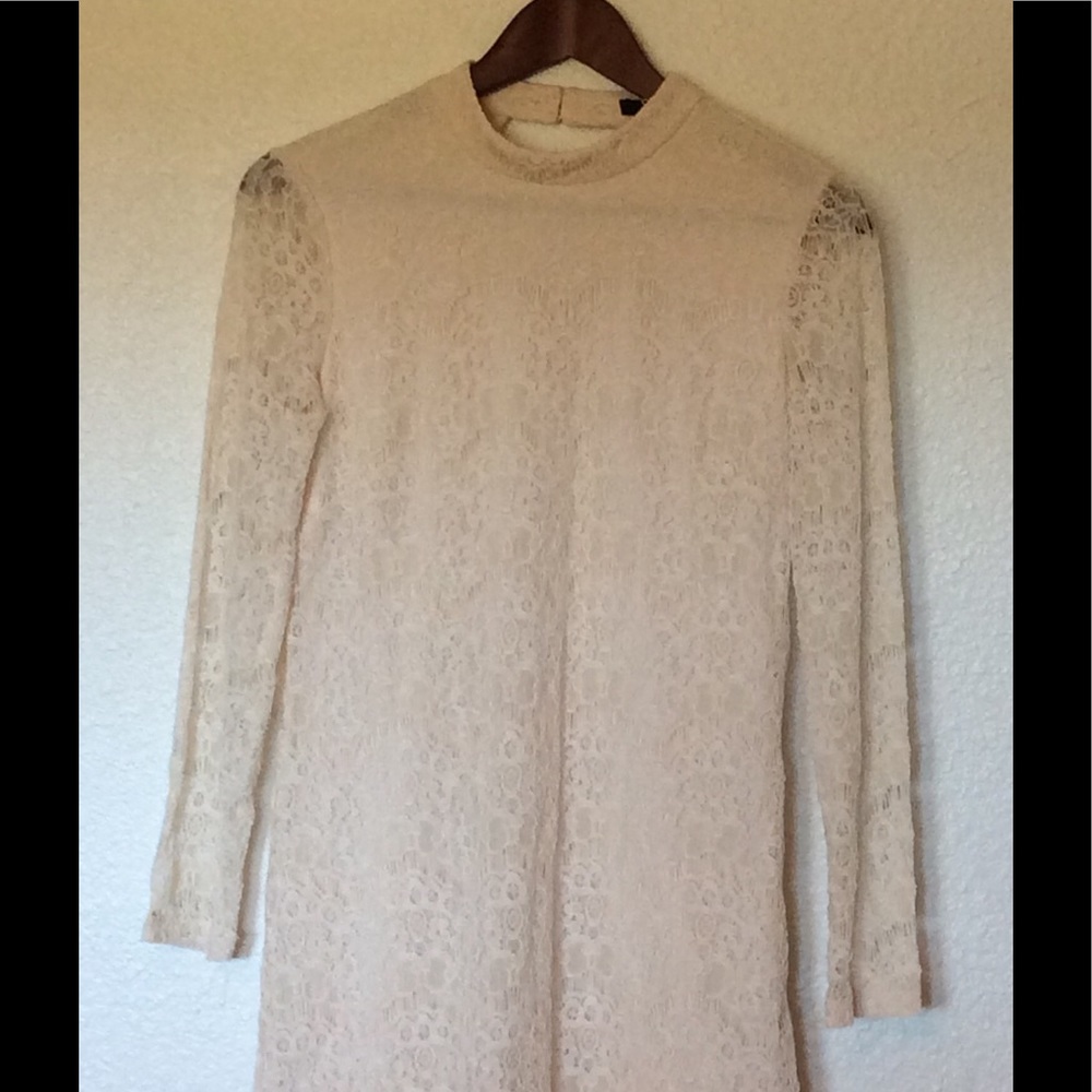 Forever 21 cream short dress