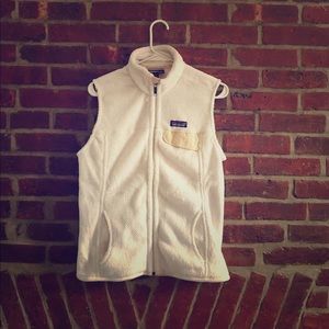 Patagonia women's re-tool vest in ivory