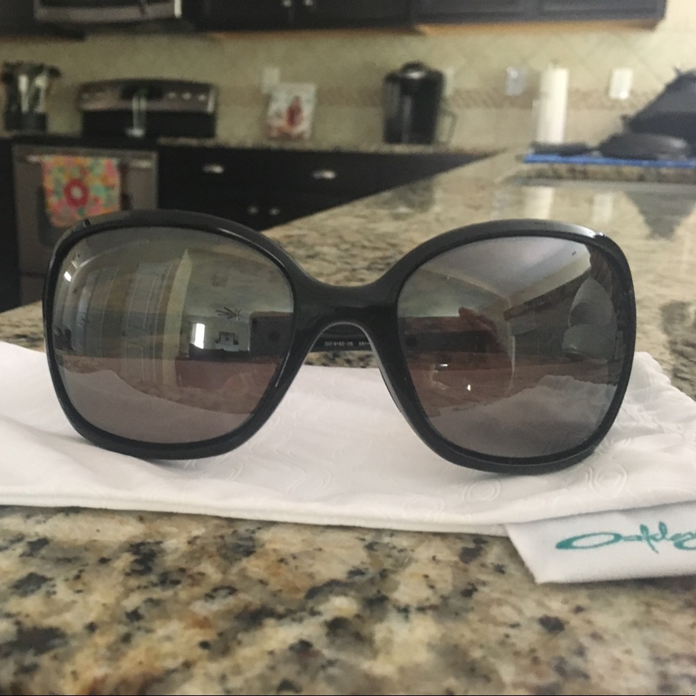 Oakley women's "Obsessed" sunglasses.