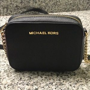 Brand New No Tags Black Michael Kors crossbody