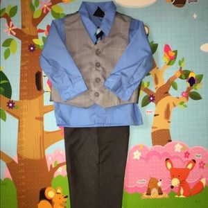 Boys 4pc suit set