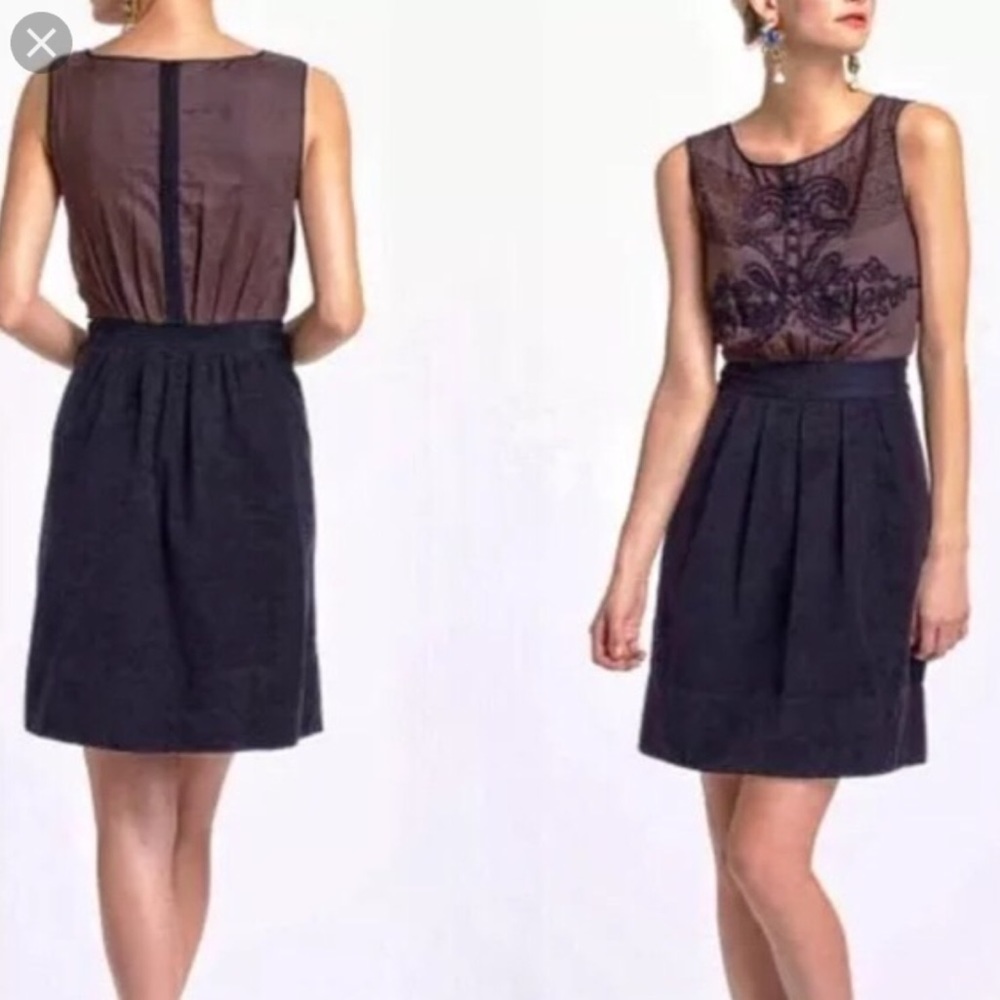 Anthropologie dress by Leifnotes.