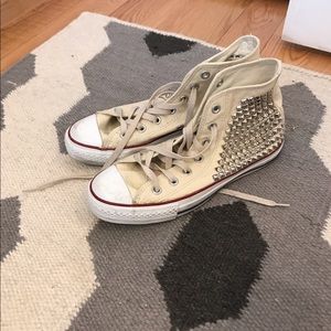 What Goes Around Comes Around Studded Converse