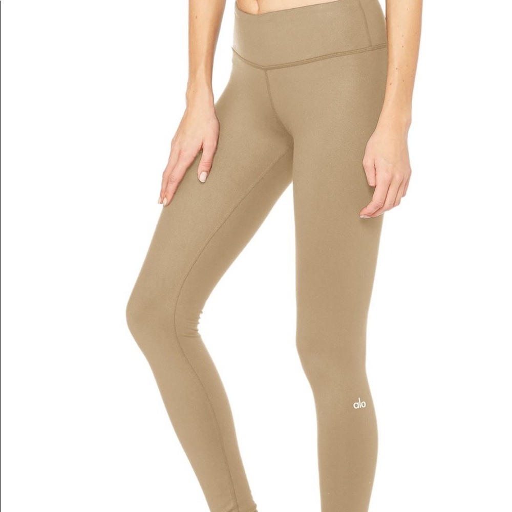 Alo Yoga Airbrush Legging Gravel XXS