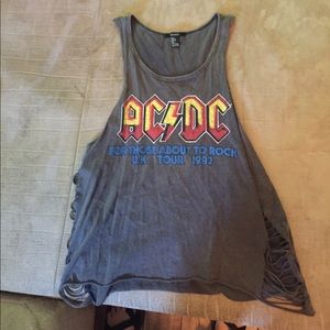 AC-DC destroyed tank