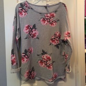 Lydia Martin Teen Wolf Floral Divided Sweater