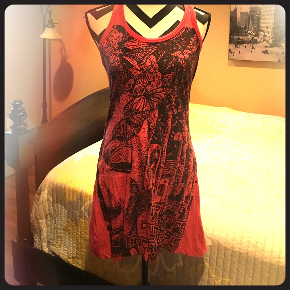 Racerback Tank Dress Size Small