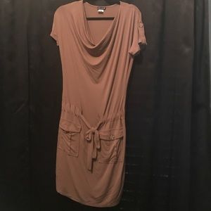 Cute cowl neck summer dress