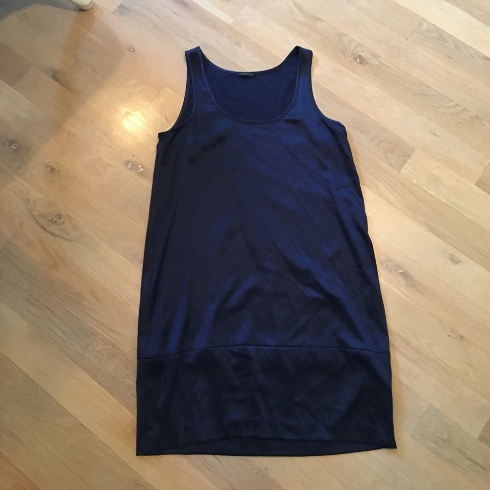 Theory Navy Silk dress