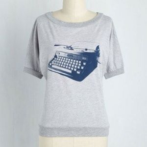 Typewriter shirt!