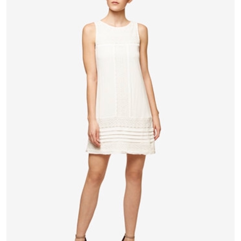 Sanctuary white embroidered dress.