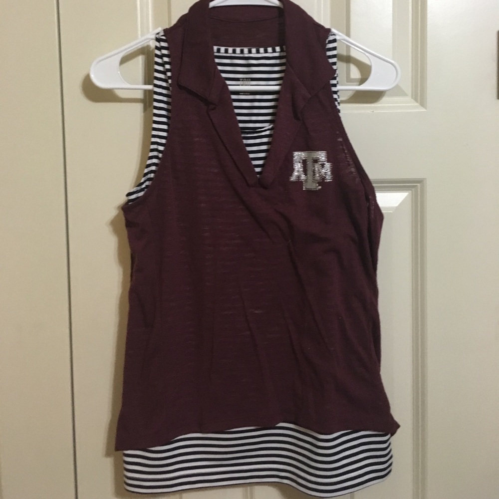 Layered Texas A&M top
