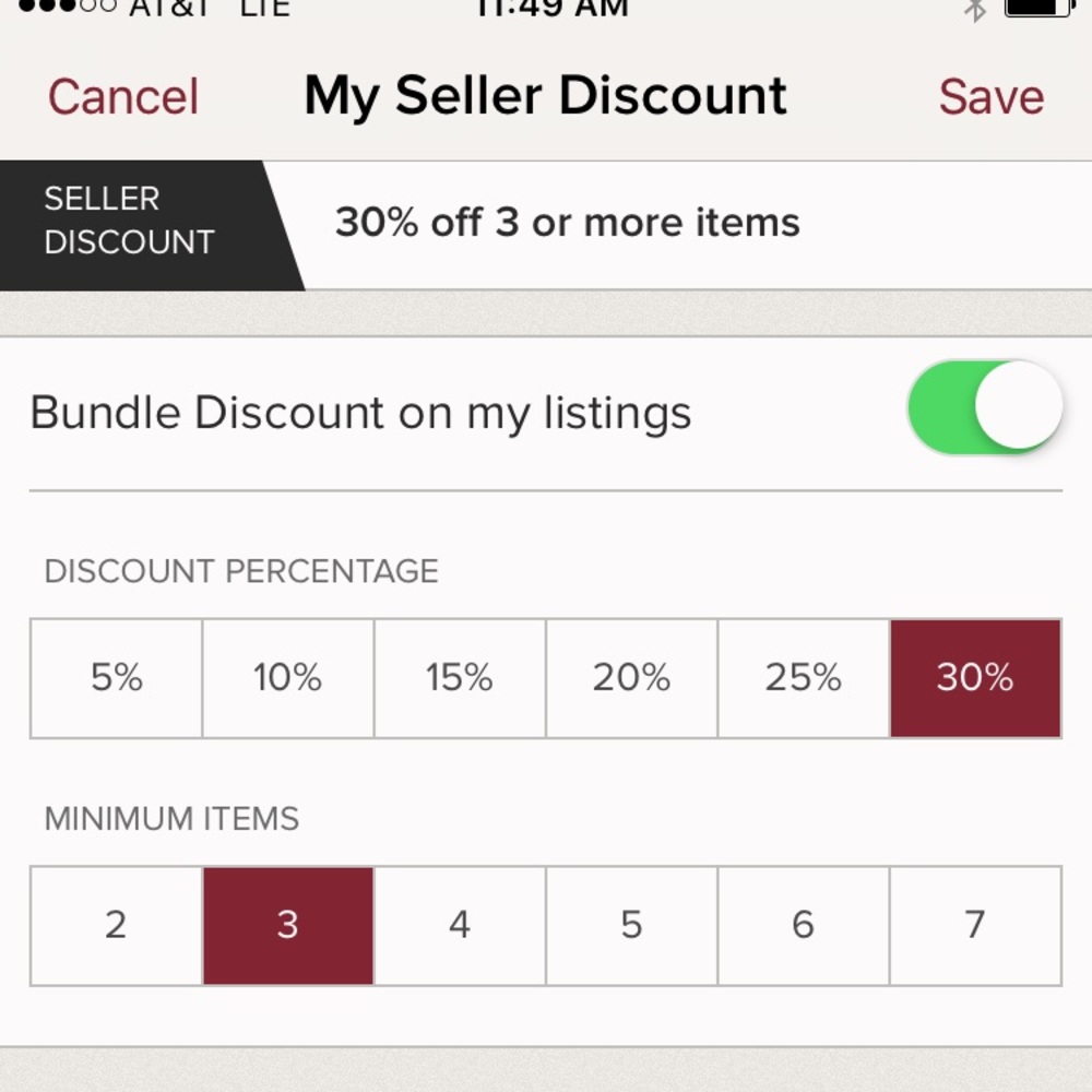 👀 TODAY ONLY!! 30% off 3 or more! 💁