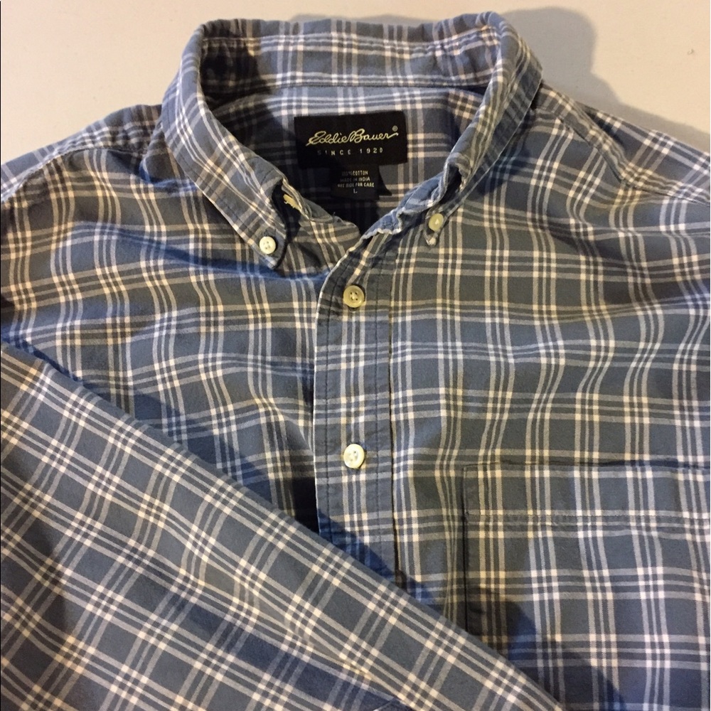 Eddie Bauer Long Sleeve Dress Shirt