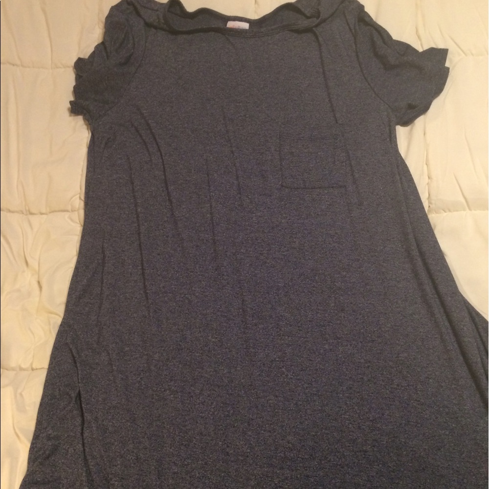 Denim colored LulaRoe Carly