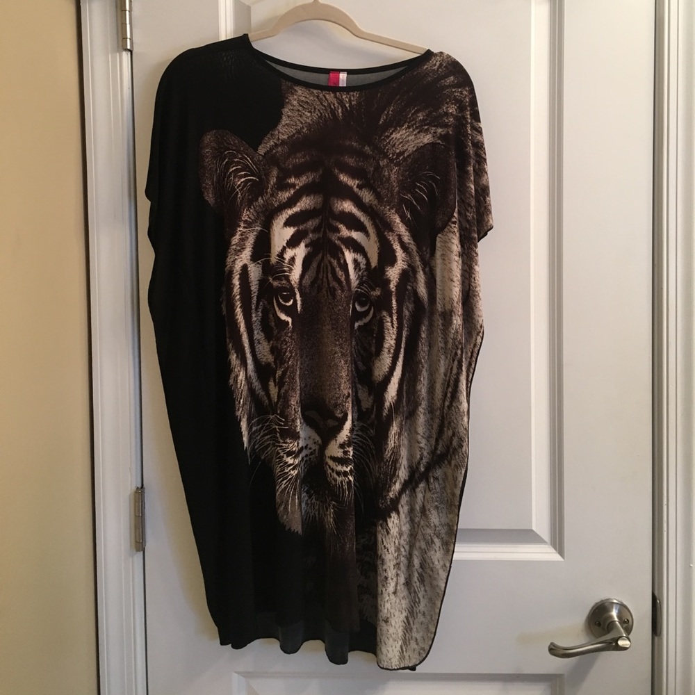 Tiger coverup/dress