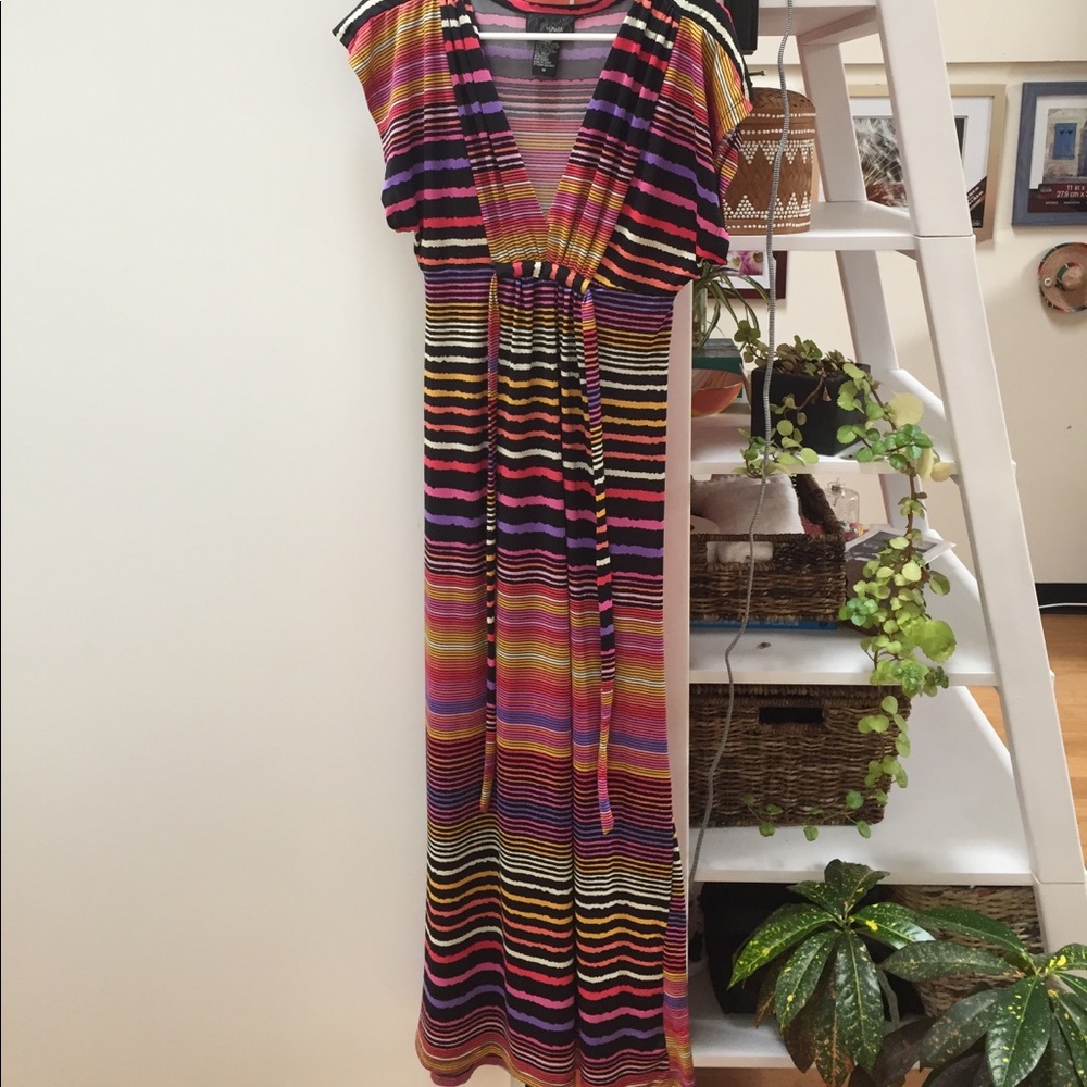 HYPNOTIK summer rainbow maxi