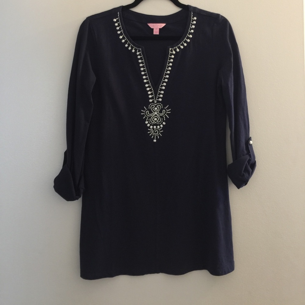 Lilly Pulitzer Navy Tunic