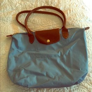 Blue Medium Longchamp Bag