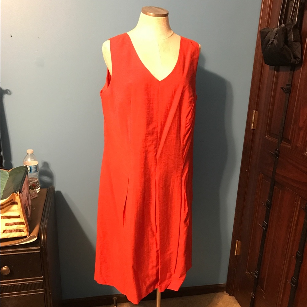 ***LAST CHANCE*** orange a-line dress