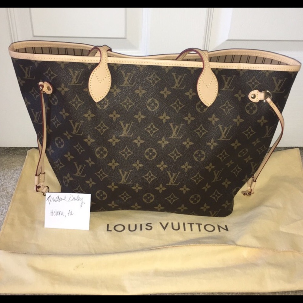 SOLD! NEW Louis Vuitton Neverfull MM