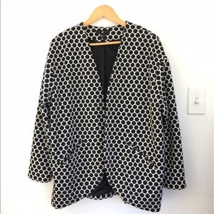 H&M Graphic Cardigan Blazer