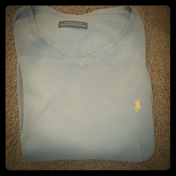 Polo Ralph Lauren Other - Light blue large polo sweater