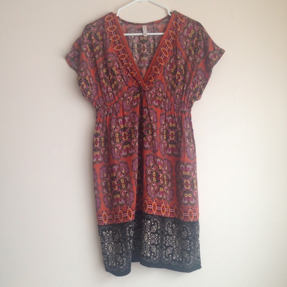 Xhiliration Boho Dress