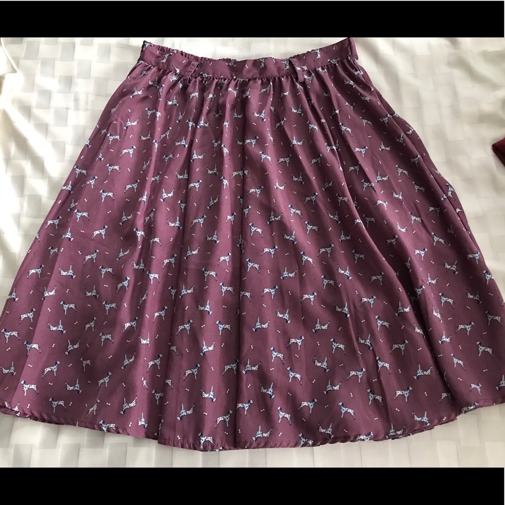ADORABLE! 😍Dalmatian A-Line Skirt 😍
