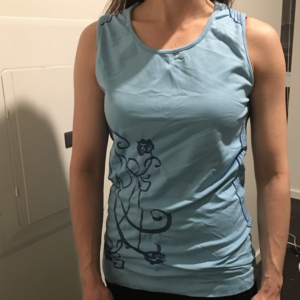 Athleta blue workout