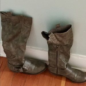 Candies faux leather boots