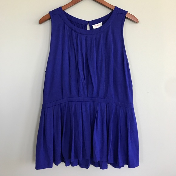 Anthropologie Tops - Anthropologie Deletta Corbara peplum top