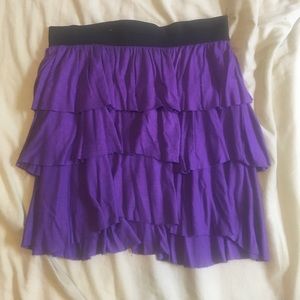 Purple skirt