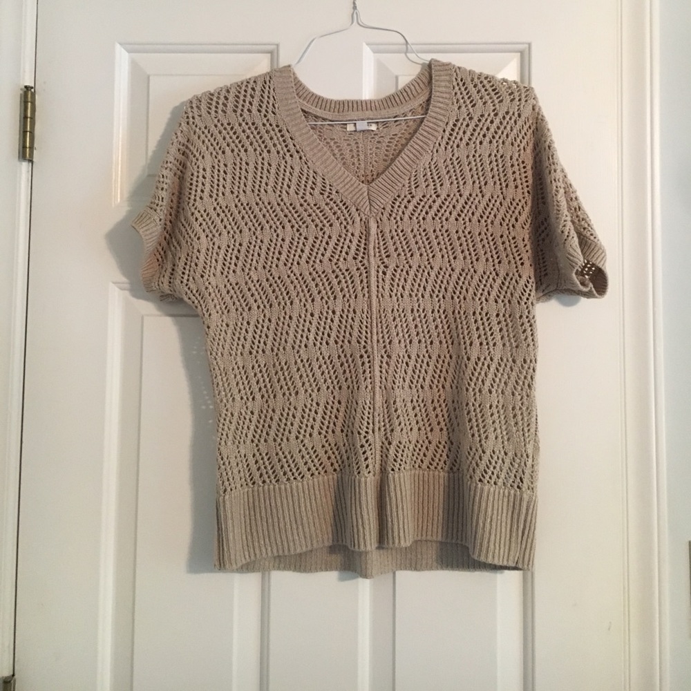 Light crocheted sweater