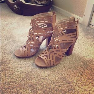 Size 5.5 high heel booties