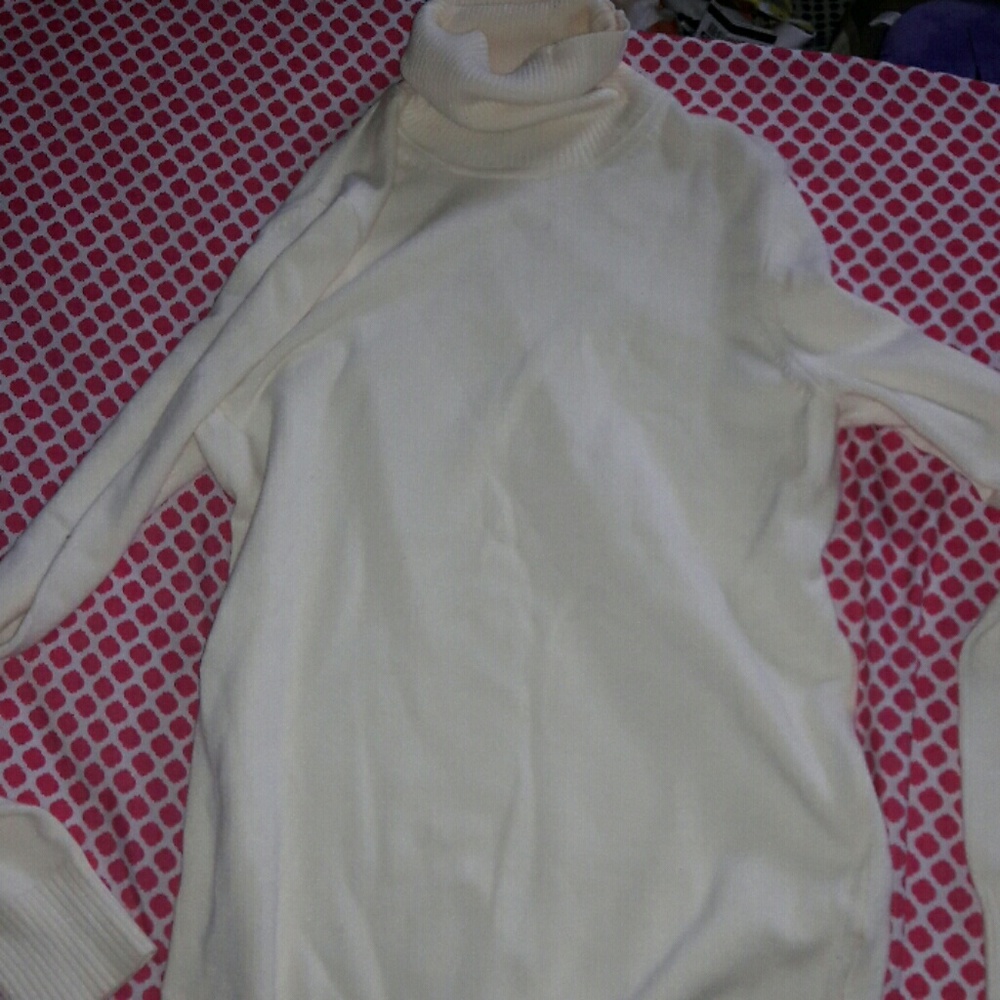 off white,  brand new gap sweater