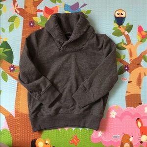 Boys shawl Collar Sweater