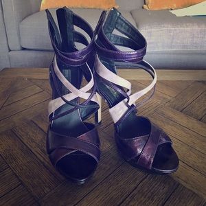 Steve Madden Luxe 8.5 strappy stilettos