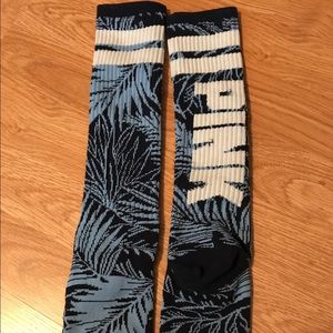Victoria's Secret PINK Long Crew Socks