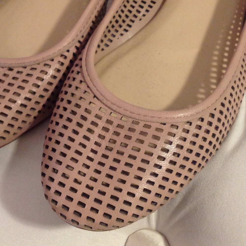 Vince Camuto Perforated Flats