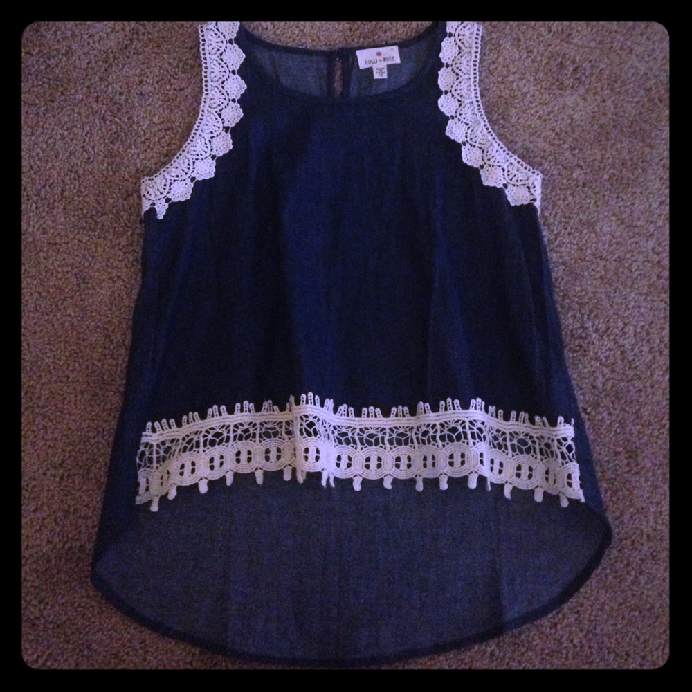 Denim Tank Top