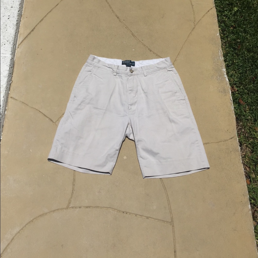 White Polo Ralph Lauren shorts