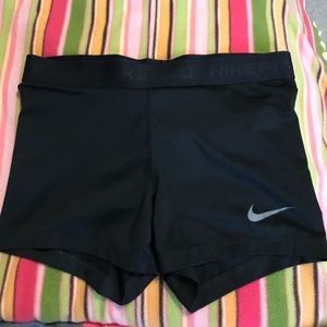 Nike pro compression shorts