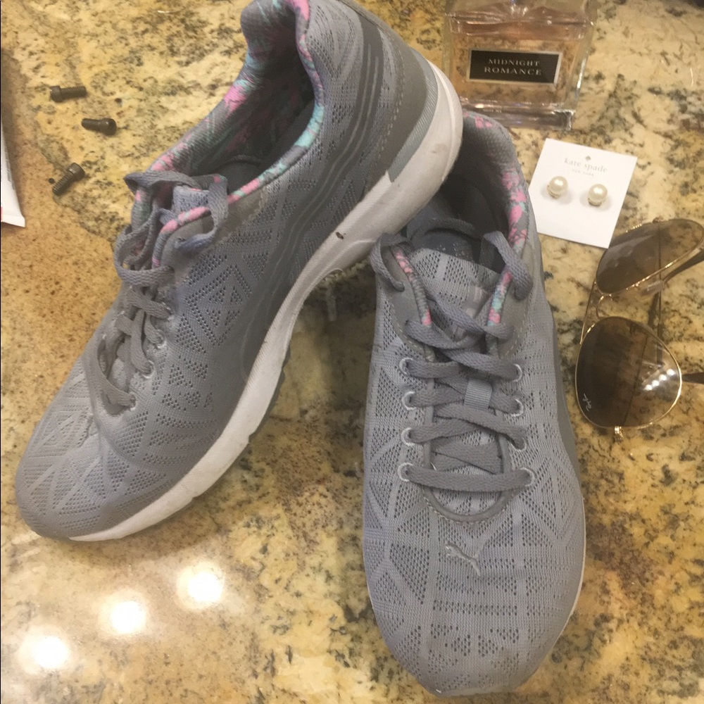 Puma running shoes!
